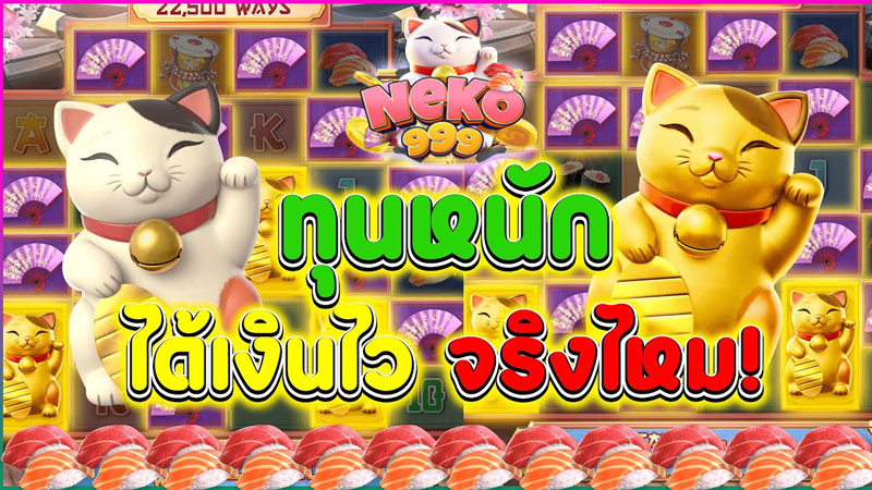 สล็อตแมวนําโชคpg